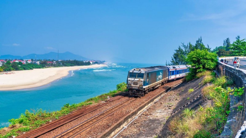The Natural Scenery Along The Train Ride To Hue