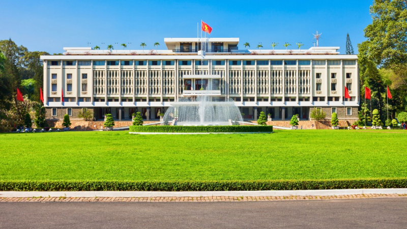 The Reunification Palace Is One Of The City's Most Significant Structures