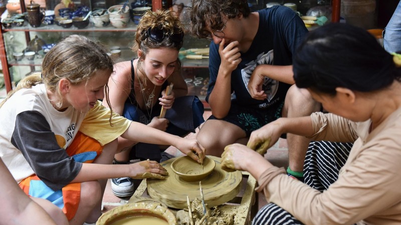 Try Your Hand At Making Ceramic Products In Bat Trang Village