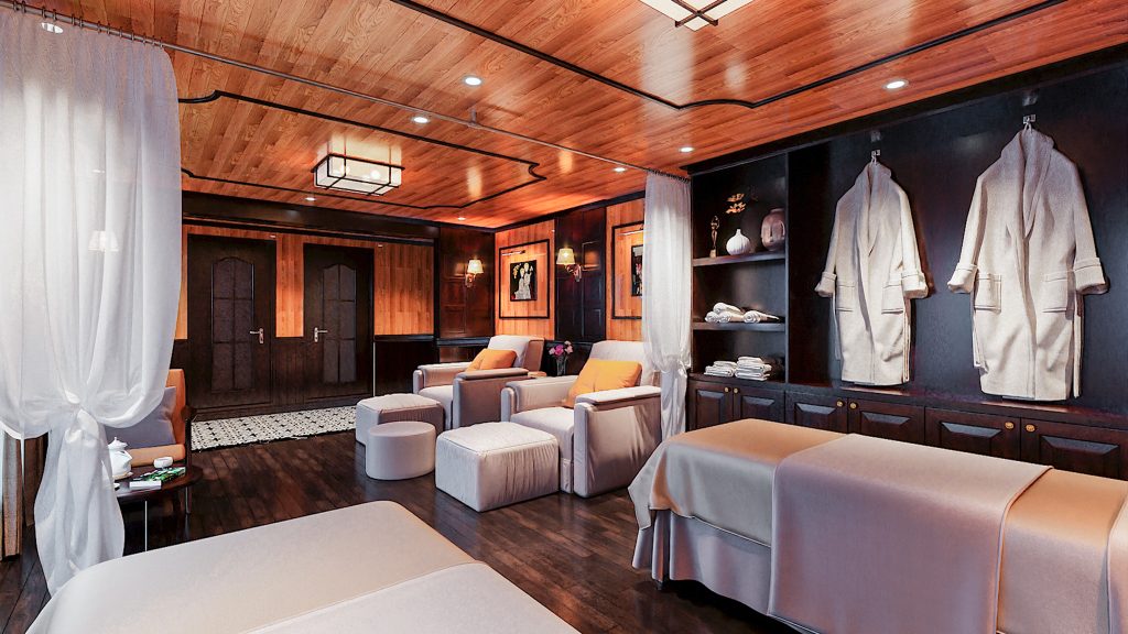 Victory Star Cruise spa and wellness facilities on board