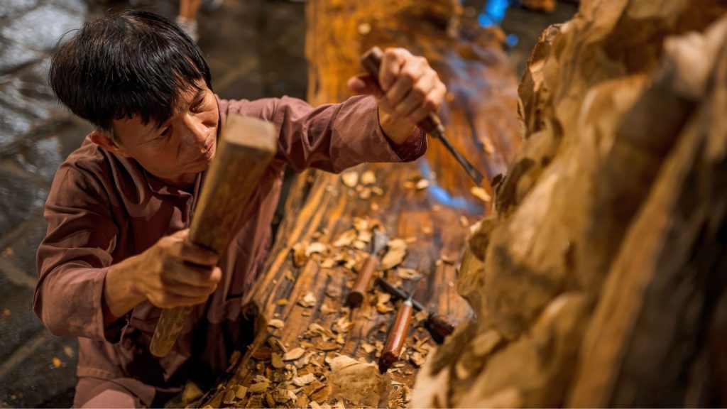 Witness Master Woodcarving Traditions At Kim Bong Carpentry Village